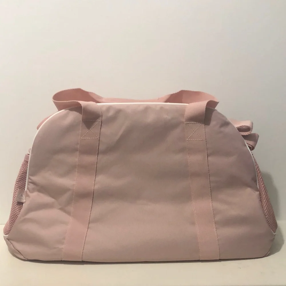 Reebok Axle Tote Bag 14” x 22” x 7” Water Resistant Multipocket Straps Pale Pink - Picture 6 of 14